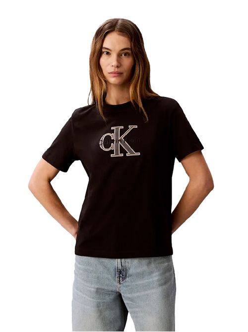 CALVIN KLEIN T-shirt Classic monologo CALVIN KLEIN | LV047F829GUB1
